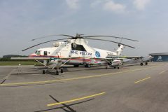 MI26 2009 mit unserer Absetzflotte in Eggenfelden