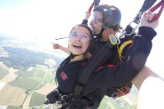 Fallschirmtandemsprung Skydive Exit