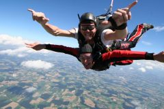 Fallschirmtandemsprung Skydive Exit