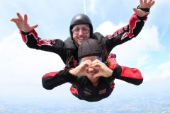 Fallschirmtandemsprung Skydive Exit