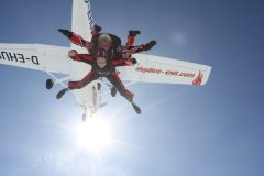 Fallschirmtandemsprung Skydive Exit