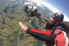 Fallschirmtandemsprung Skydive Exit