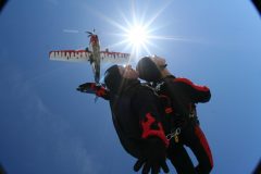 Fallschirmtandemsprung Skydive Exit