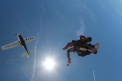 Fallschirmtandemsprung Skydive Exit
