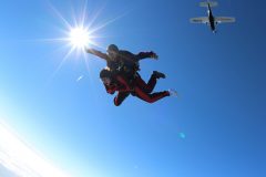 Fallschirmtandemsprung Skydive Exit